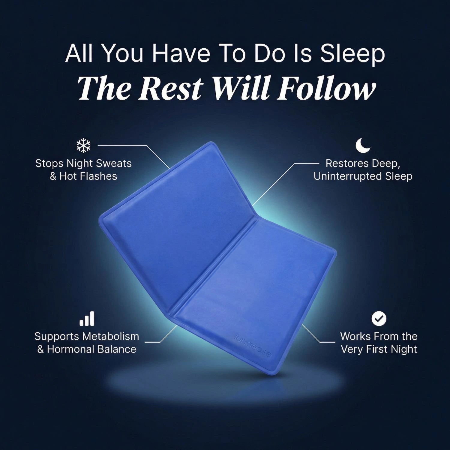 Lunaease® Thermoregulating Cooling Pad